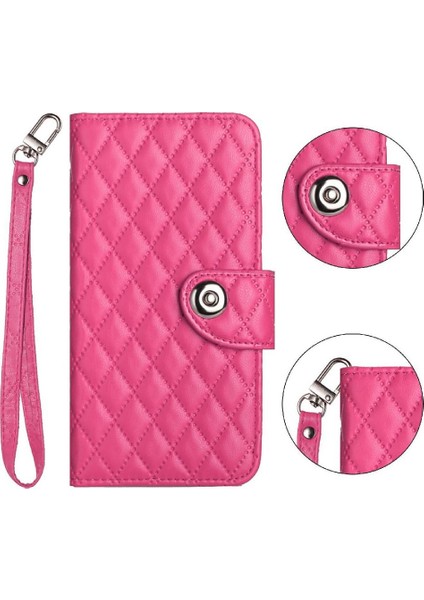 Samsung Galaxy Case 5g Için Kılıf Cüzdan Kapak Bilek Şerit Kart Tutucu (Yurt Dışından)