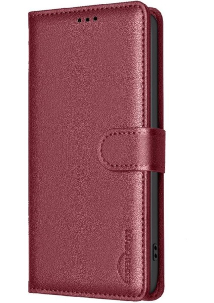 IPhone 15 Pro Max Cüzdan Rfıd Engelleme Kart Tutucu Kickstand Için Flip Case (Yurt Dışından)