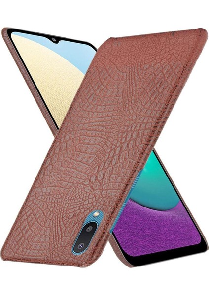 Samsung Galaxy A02/M02 Uyumluluk Anti Scratch Için Şık Klasik Kılıf (Yurt Dışından)