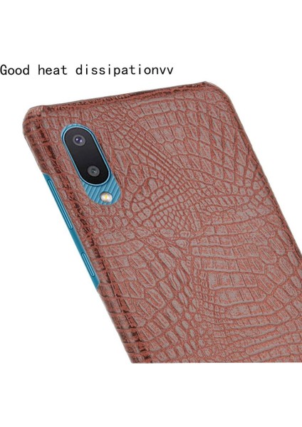 Samsung Galaxy A02/M02 Uyumluluk Anti Scratch Için Şık Klasik Kılıf (Yurt Dışından)