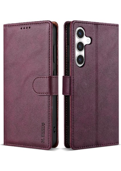 Samsung Galaxy A24 4g Için Flip Case Anti Kayma Çift Katmanlı Koruma Tarafı (Yurt Dışından)