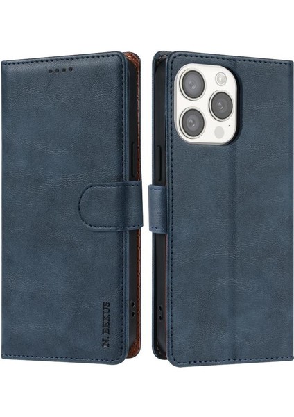 IPhone 16 Için Flip Case Pro Max Çift Katmanlı Koruma Anti Kayma Manyetik (Yurt Dışından)