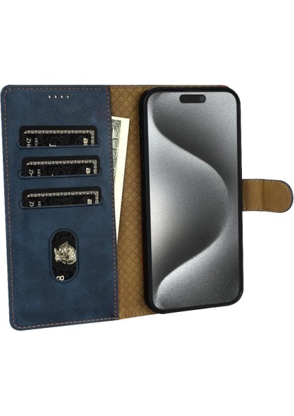 IPhone 16 Için Flip Case Pro Max Çift Katmanlı Koruma Anti Kayma Manyetik (Yurt Dışından)