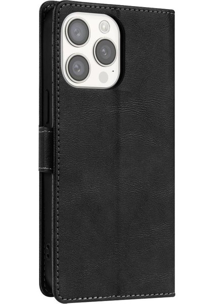 IPhone 16 Için Flip Case Pro Max Çift Katmanlı Koruma Anti Kayma Manyetik (Yurt Dışından)