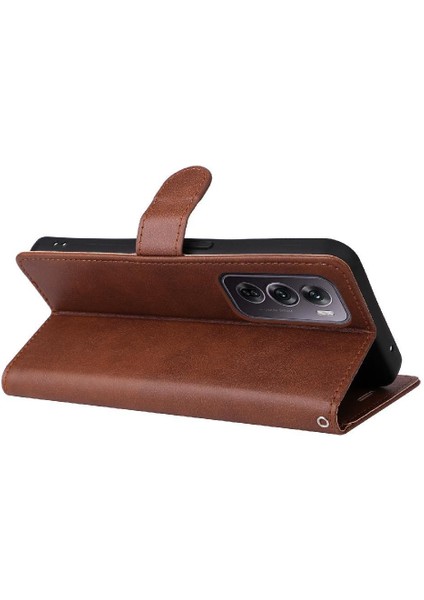 Oppo Oppo 12 Pro 5g Için Flip Case Kart Yuvası ile Yüksek Kaliteli Deri Kılıf (Yurt Dışından) modelleri