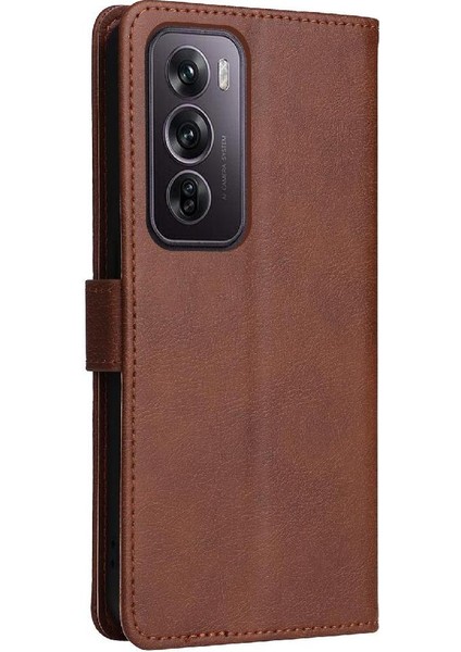 Oppo Oppo 12 Pro 5g Için Flip Case Kart Yuvası ile Yüksek Kaliteli Deri Kılıf (Yurt Dışından) fırsatları