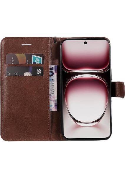 Oppo Oppo 12 Pro 5g Için Flip Case Kart Yuvası ile Yüksek Kaliteli Deri Kılıf (Yurt Dışından) indirimleri