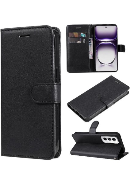 Kart Yuvası ile Oppo Oppo 12 5g Iş Cüzdan Telefon Kılıfı Için Flip Case (Yurt Dışından)
