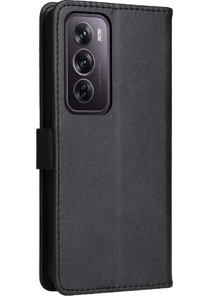 Oppo Oppo 12 Pro 5g Için Flip Case Kart Yuvası ile Yüksek Kaliteli Deri Kılıf (Yurt Dışından) fırsatları