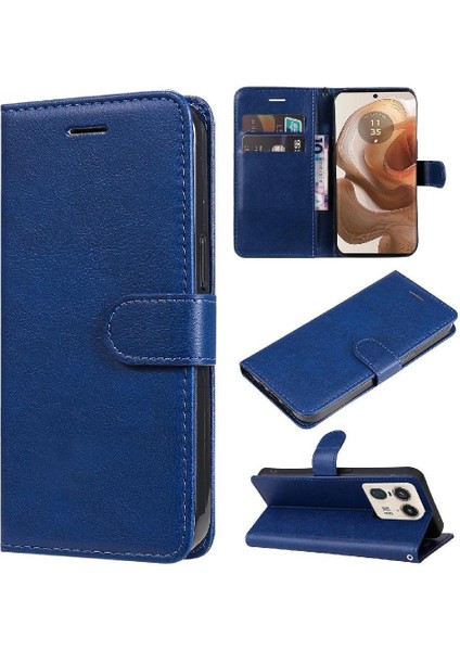 Motorola Moto X50 Ultra 5g Için Flip Case Kart Yuvası Iş Cüzdan ile (Yurt Dışından)