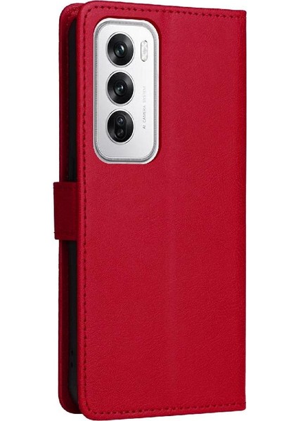 Kart Yuvası ile Oppo Oppo 12 5g Iş Cüzdan Telefon Kılıfı Için Flip Case (Yurt Dışından) fırsatları