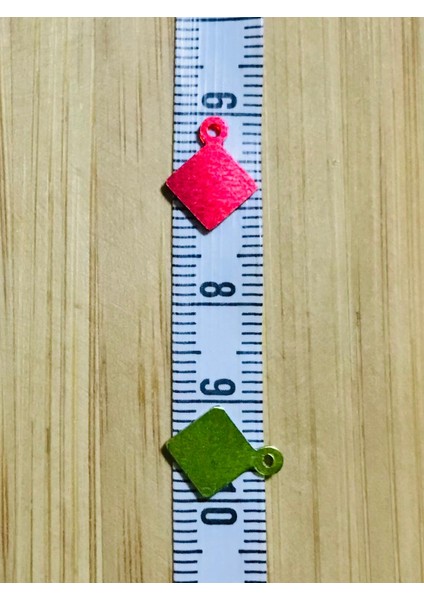 Çapraz Kare Renkli Pleksi Kalın Pul. 20GR fiyatları