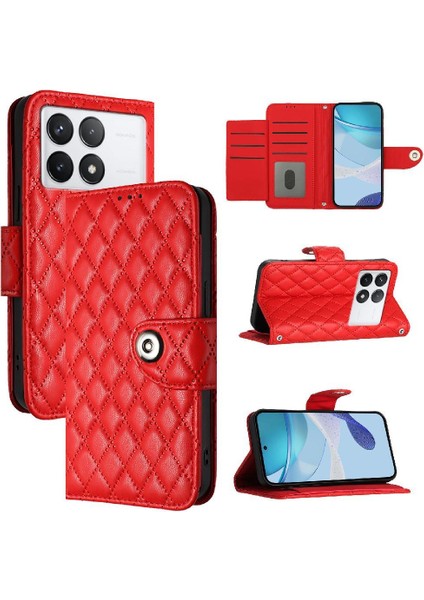 Xiaomi Redmi Için Kılıf K70/K70 Pro Darbeye Şık Koruyucu Cüzdan (Yurt Dışından)