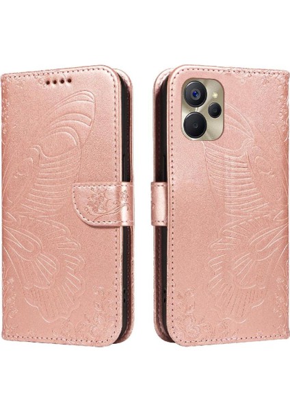 Kredi Kartı Yuvası ile Realme 10 5g Için Flip Case Ayrılabilir El Kayışı (Yurt Dışından)