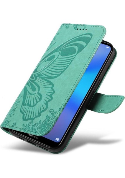 Kredi Kartı Yuvası ile Huawei P20 Lite Için Flip Case Yüksek Kalite Deri (Yurt Dışından) indirimleri