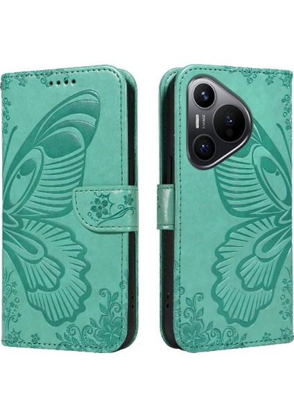 Huawei Pura 70 Için Flip Case Ayrılabilir El Kayışı Yüksek Kaliteli Deri (Yurt Dışından)