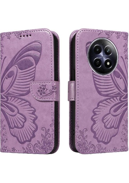 Realme Için Flip Case 12 5g ile Yüksek Kaliteli Deri Ayrılabilir El Kayışı (Yurt Dışından)