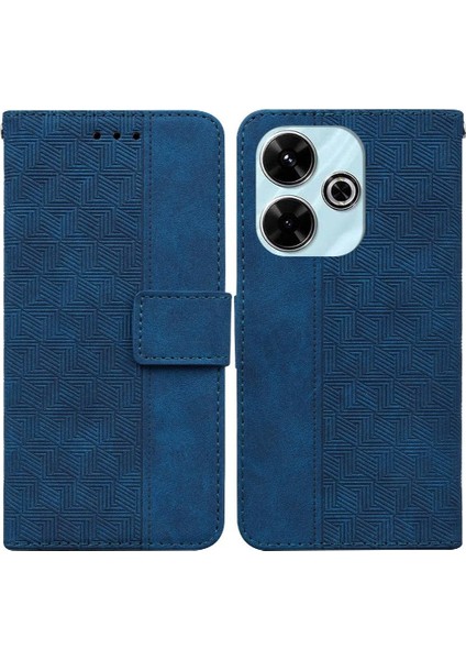 Xiaomi Poco M6 4g Için Flip Case Cüzdan Kapak Premium Pu Deri Flip Case Folio (Yurt Dışından)