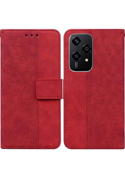 Bdt Shop Onur Için Flip Case 200 Lite Flip Folio Cüzdan Kapak Kickstand Özelliği Pu (Yurt Dışından)