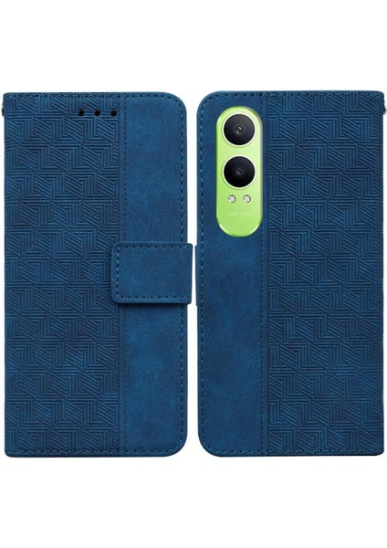 Oneplus Nord Ce4 Lite 5g Kickstand Özelliği Için Flip Case Geometrik Cüzdan (Yurt Dışından)