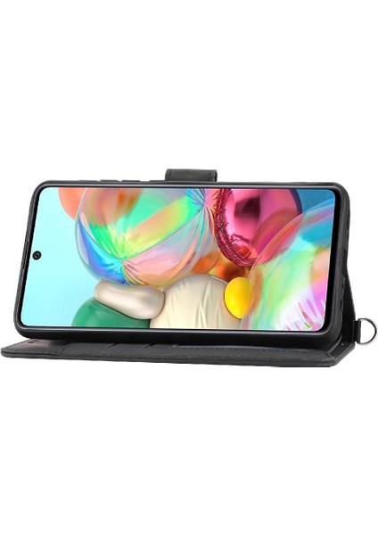 Samsung Galaxy A51 4g Bileklik Kabartmalı Çoklu Kredi Için Flip Case (Yurt Dışından) indirimleri
