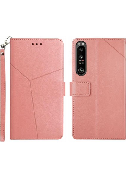 Sony Xperia 1 Vı Için Flip Case Deri Cüzdan Darbeye Tpu Kabuk Çevirme (Yurt Dışından)