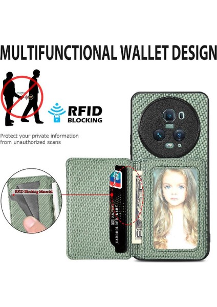 Onur Için Kılıf Sihirli 5 Pro Rfıd Engelleme Manyetik Kart Tutucu Komple (Yurt Dışından)