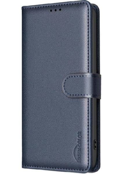 IPhone 16 Için Flip Case Pro Max Rfıd Engelleme Cüzdan Pu Deri Manyetik (Yurt Dışından)