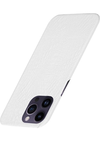 Şık Klasik Kılıf IPhone 14 Pro Max Klasik Timsah Moda Kapak (Yurt Dışından)