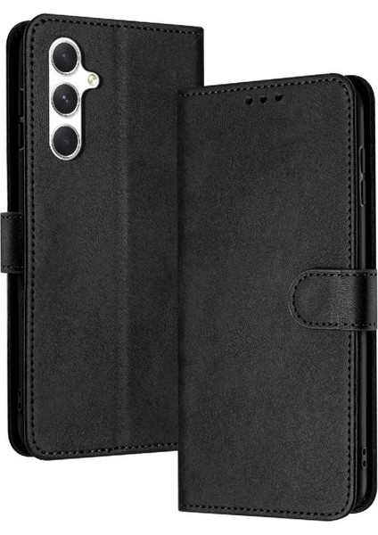 Toka Kickstand Pu Deri ile Samsung Galaxy A54 5g Için Flip Case (Yurt Dışından)