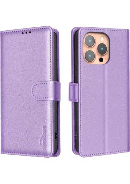 IPhone 14 Pro Cüzdan Rfıd Engelleme Manyetik Kart Tutucu Pu Için Flip Case (Yurt Dışından) indirimleri