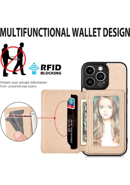 IPhone 14 Pro Rfıd Engelleme Manyetik Kart Tutucu Komple Kamera Için Kılıf (Yurt Dışından) fiyatları