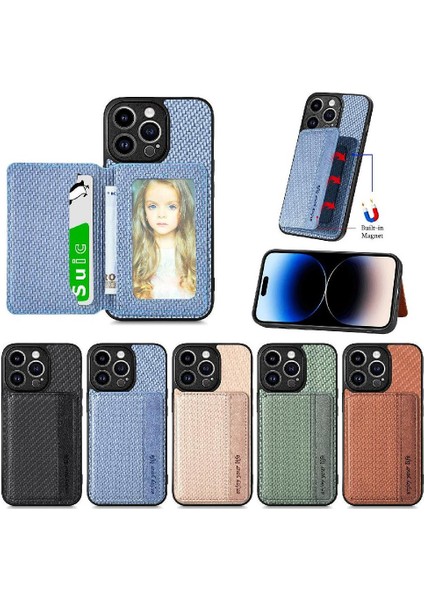 IPhone 14 Için Kılıf Pro Max Rfıd Engelleme Standı Fonksiyonu Komple Kamera (Yurt Dışından)