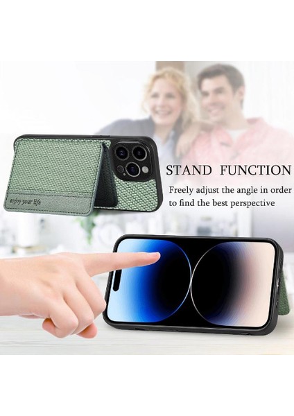 IPhone 14 Için Kılıf Pro Max Rfıd Engelleme Standı Fonksiyonu Komple Kamera (Yurt Dışından)