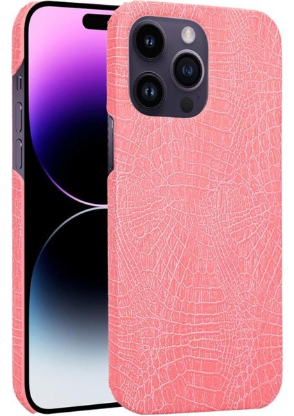 Şık Klasik Kılıf IPhone 14 Pro Max Klasik Timsah Moda Kapak (Yurt Dışından)