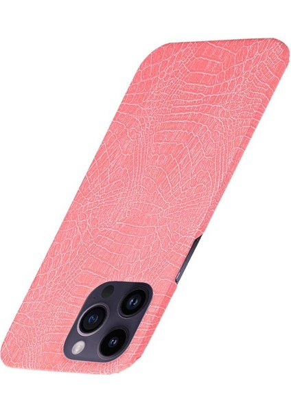 Şık Klasik Kılıf IPhone 14 Pro Max Klasik Timsah Moda Kapak (Yurt Dışından)
