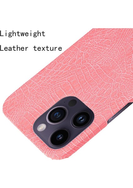 Şık Klasik Kılıf IPhone 14 Pro Max Klasik Timsah Moda Kapak (Yurt Dışından)