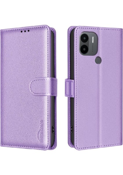 Xiaomi Redmi A1 Artı Rfıd Engelleme Manyetik Kart Tutucu Pu Için Flip Case (Yurt Dışından) indirimleri