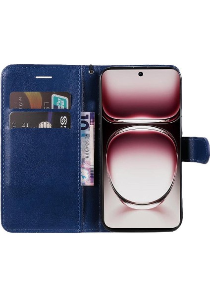 Oppo Oppo 12 Pro 5g Için Flip Case Kart Yuvası ile Yüksek Kaliteli Deri Kılıf (Yurt Dışından) indirimleri