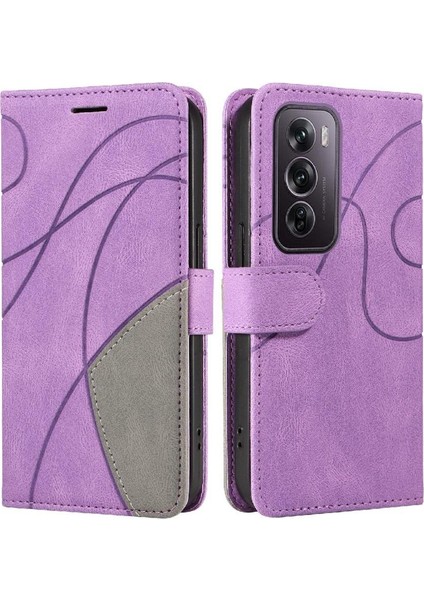 Oppo Oppo 12 Pro 5g Için Flip Case Kickstand Koruyucu Flip Folio Kitap (Yurt Dışından) modelleri
