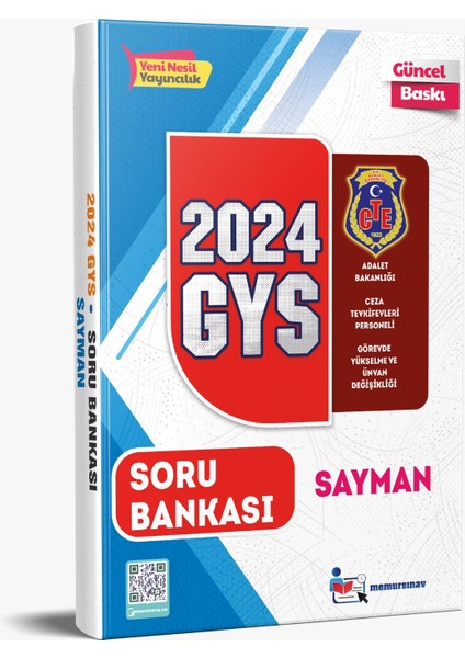 2024 CTE Sayman Memuru GYS 3'lü Set