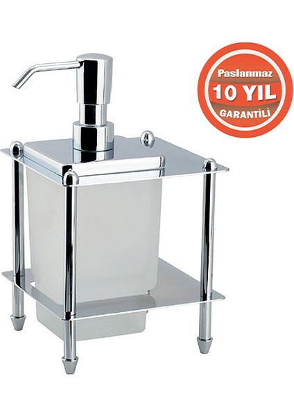 VZ10-020 Paslanmaz Pirinç Vizyon Set Üstü Sabunluk
