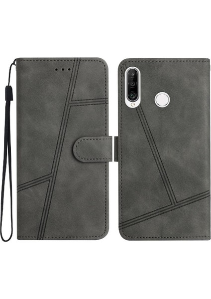 Huawei Y6P Kart Yuvaları Tutucu Manyetik Tam Koruma Flip Case (Yurt Dışından)