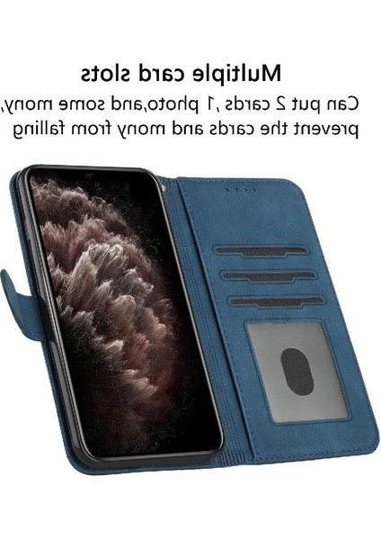 Kullanışlı Stand Özelliği Kart Kapağı ile Realme 12 Plus Cüzdan ile Uyumlu (Yurt Dışından)