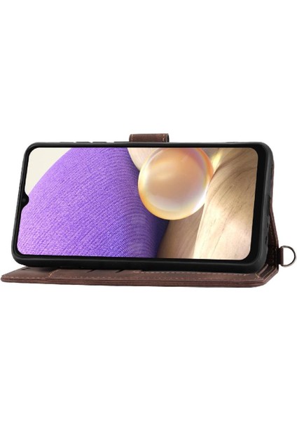 Samsung Galaxy A32 4g Darbeye Dayanıklı Bileklik Çoklu Kredi Için Flip Case (Yurt Dışından) indirimleri