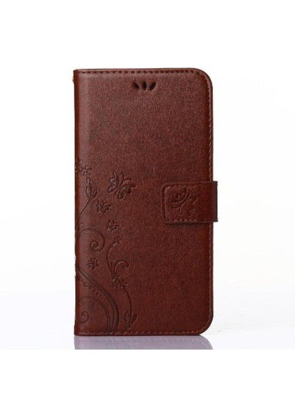 IPhone 6 Için Filp Durumda Artı Pu Deri Kart Tutucu Kickstand Manyetik (Yurt Dışından)