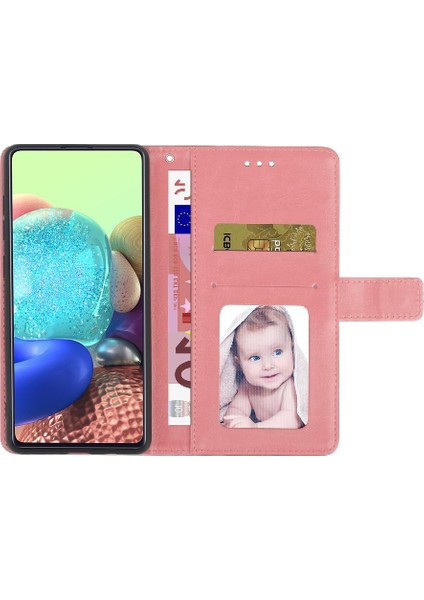 Realme C65 4g Flip Kapak Kitap Katlanır Kickstand Için Flip Case-Dayanıklı Tpu (Yurt Dışından)
