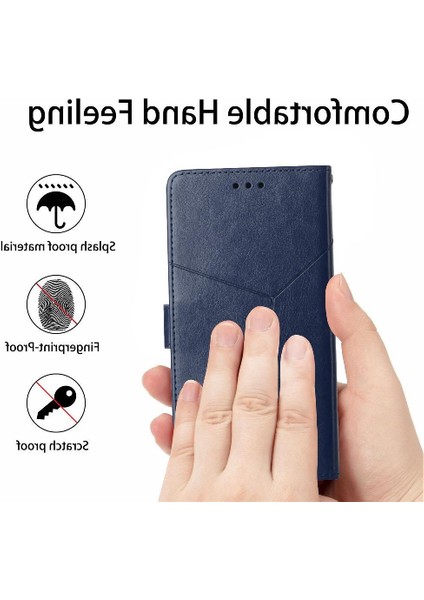 Manyi Mall Oneplus Nord Ce4 Deri Cüzdan Kickstand Için Flip Case-Dayanıklı Kapak (Yurt Dışından)