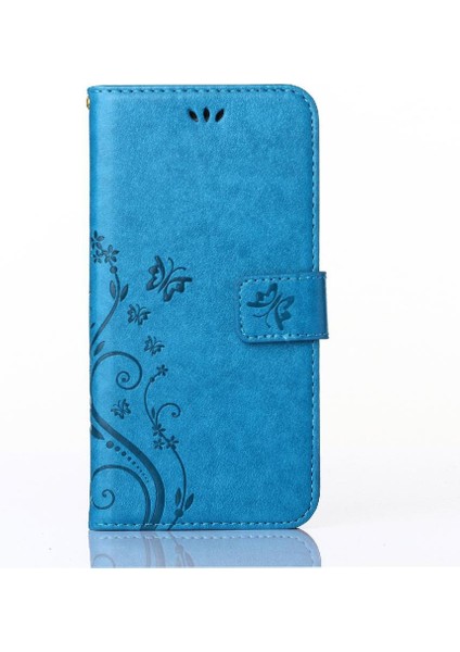 IPhone 6 Için Filp Durumda Artı Pu Deri Kart Tutucu Kickstand Manyetik (Yurt Dışından)