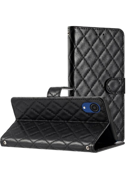 Samsung Galaxy A03 Çekirdek Pu Deri Cüzdan Tpu Darbeye Için Flip Case (Yurt Dışından)